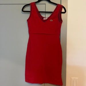 Lacoste Red Dress
